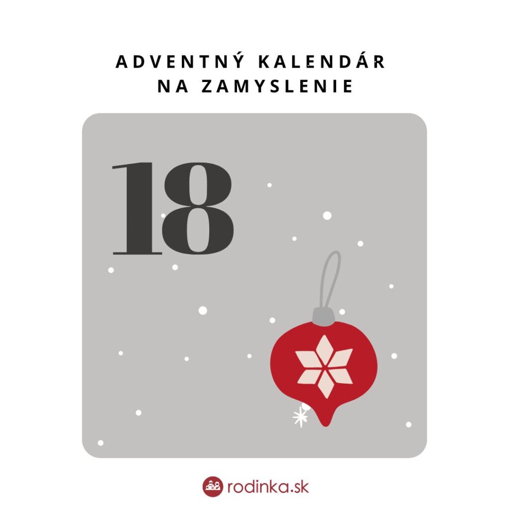 Adventný kalendár 18.12.