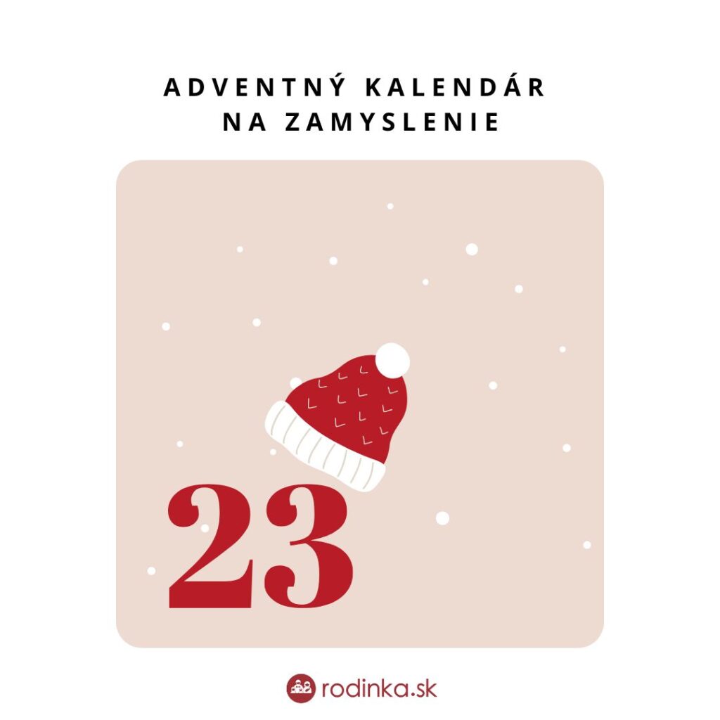 Adventný kalendár 23.12.