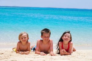 Children on a Beach