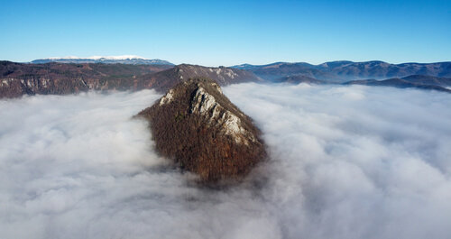 Muranska planina s detmi.