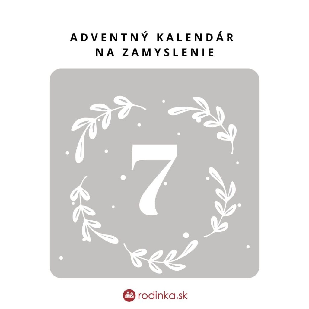 Adventný kalendár na 7.12.
