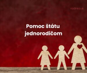 Pomoc jednorodičom